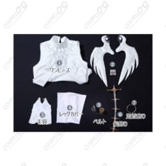 プロセカ 宵崎奏 ブランシュエルドレス 高再現・上品白ドレス フルセット - 7枚目の画像（サムネイル）