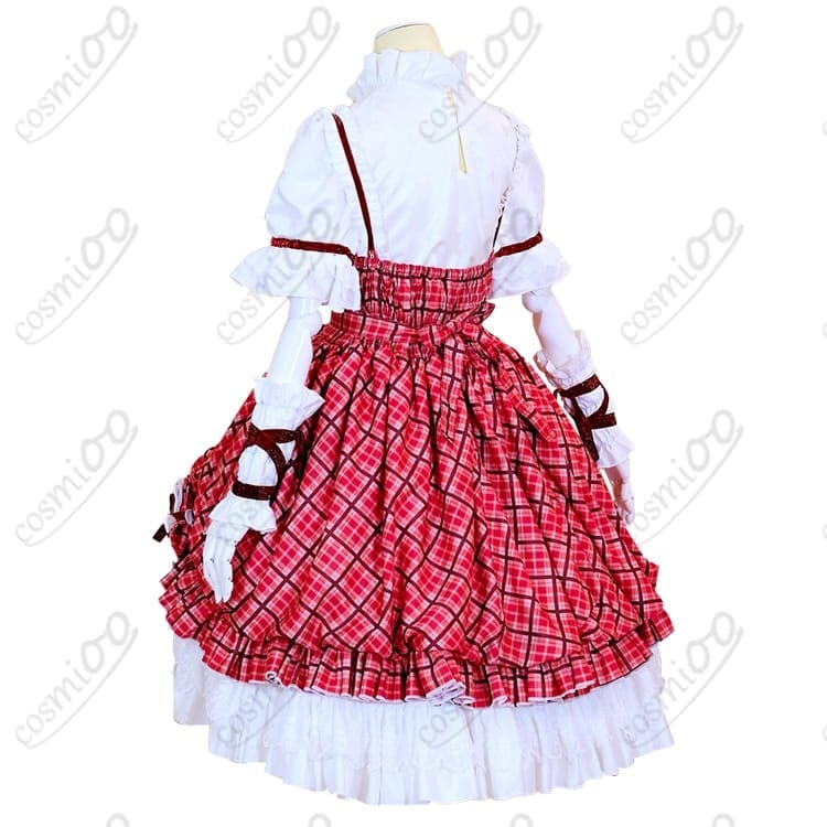 日奈森あむ『私服風チェック柄ケーキドレス』コスプレ 高再現・ガーリー - 3枚目の画像