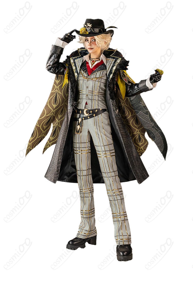商品正面のコスプレ衣装（探鉱者・ノートン・キャンベル）のディテール。クオリティの高い仕上がり。