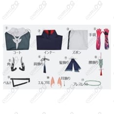 アークナイツ 夕/シー（Dusk） コスプレ衣装 高品質・幻想美フルセット - 4枚目の画像（サムネイル）