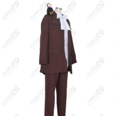 ヘタリア アイスランド コスプレ衣装 北欧軍服風 スカーフ・ぬいぐるみ付 高再現 - 3枚目の画像（サムネイル）