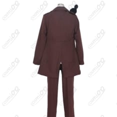 ヘタリア アイスランド コスプレ衣装 北欧軍服風 スカーフ・ぬいぐるみ付 高再現 - 4枚目の画像（サムネイル）