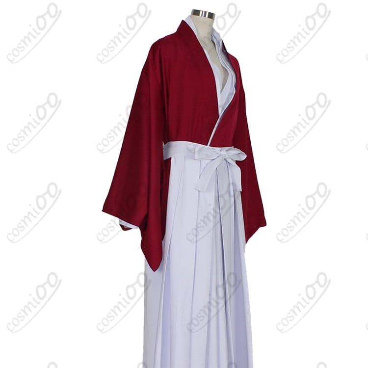 るろうに剣心 緋村剣心 コスプレ衣装｜緋色着物×白袴 高再現フルセット - 3枚目の画像