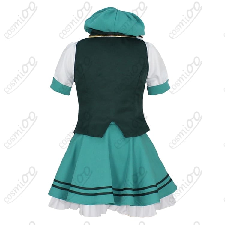 ごちうさ 宇治松千夜 メイド服コスプレ 高再現フルセット 上品デザイン - 4枚目の画像
