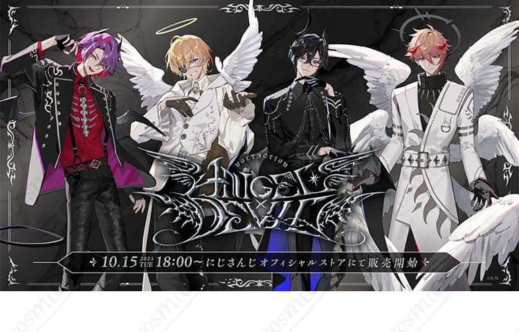 にじさんじ 渡会雲雀 Angel×Devil コスプレ衣装 服装とキャラクターの組み合わせ、コスプレファン必見！