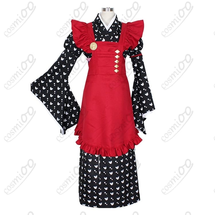 AMNESIA ヒロイン和服メイド服 高再現・清楚に映えるコスプレ衣装 - 1枚目の画像