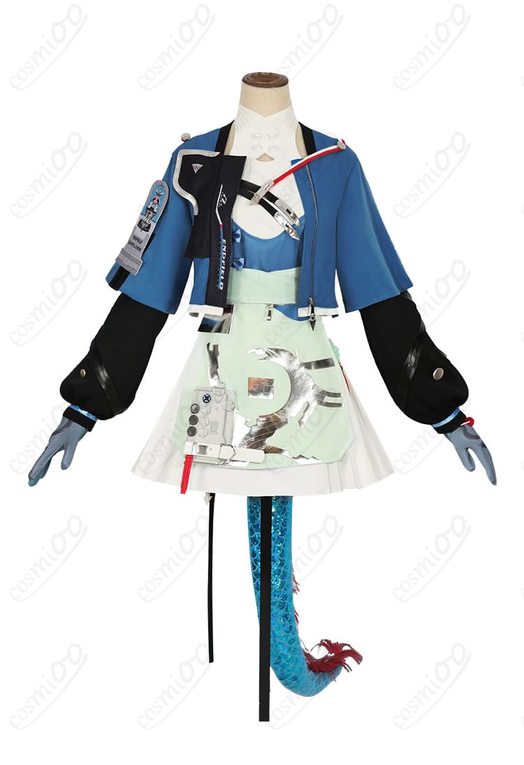 アークナイツ チェン・センユー コスプレ衣装 正面画像 高再現度のデザイン