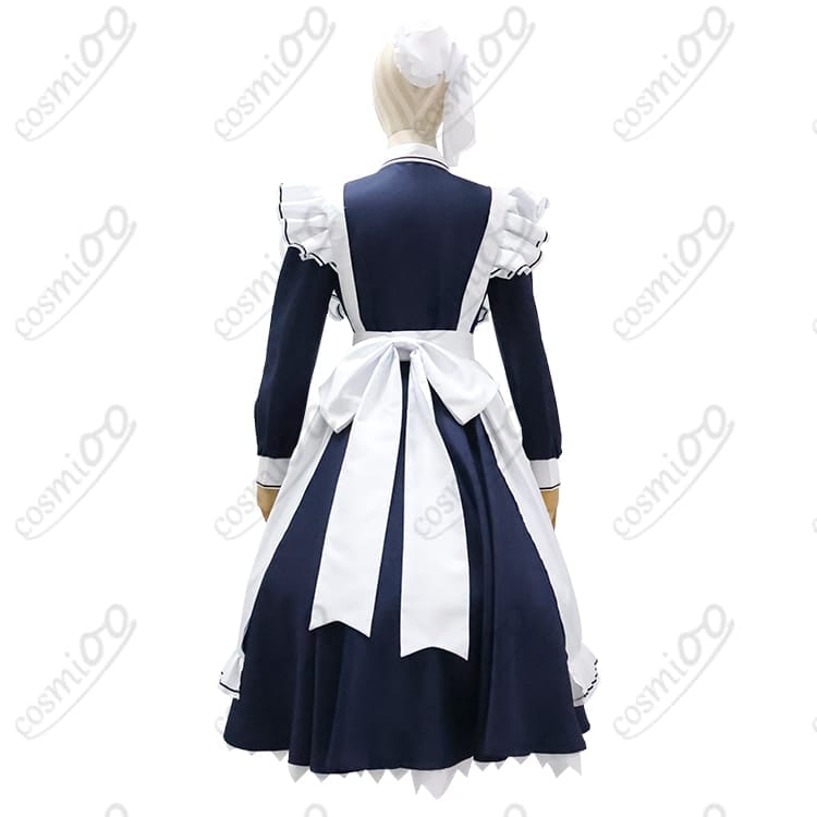 喫茶ステラと死神の蝶 四季ナツメ コスプレ衣装 清楚メイド制服 高品質・サイズオーダー可 - 5枚目の画像