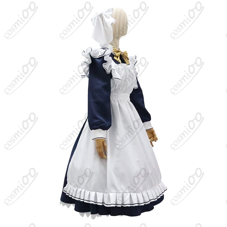 喫茶ステラと死神の蝶 四季ナツメ コスプレ衣装 清楚メイド制服 高品質・サイズオーダー可 - 3枚目の画像