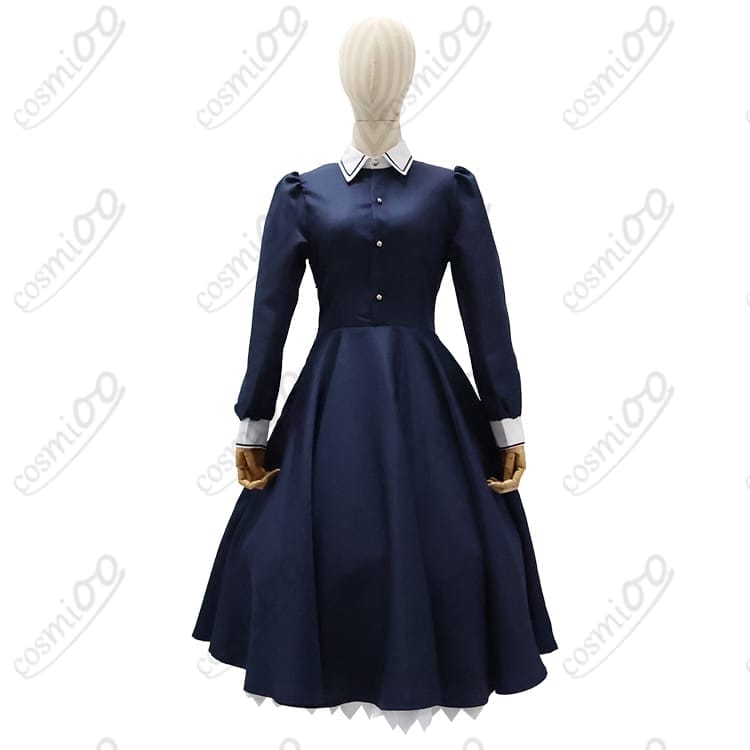 喫茶ステラと死神の蝶 四季ナツメ コスプレ衣装 清楚メイド制服 高品質・サイズオーダー可 - 6枚目の画像