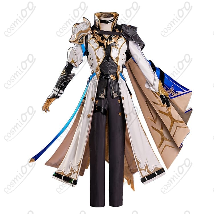 『崩壊：スターレイル』ファイノン（名称確認中）コスプレ衣装 肩鎧・タトゥーシール付 - 1枚目の画像