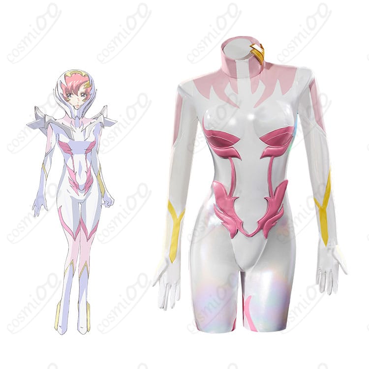 ラクス・クラインのパイロットスーツコスプレ衣装とキャラクターのコラボ写真｜機動戦士ガンダムSEED FREEDOM