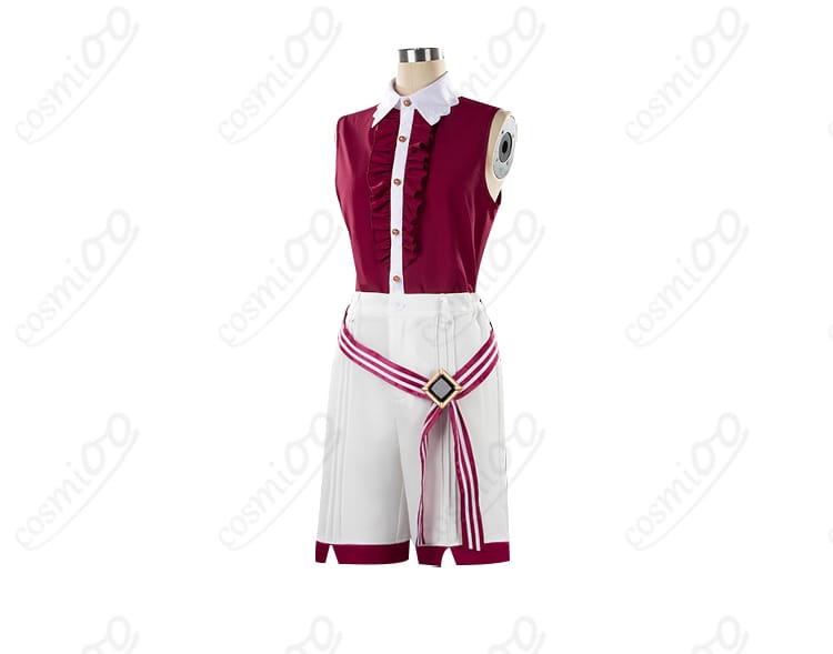 内搭服装の細部画像 - 内側の服の素材感や仕立ての詳細、着心地にこだわりを感じさせる部分。
