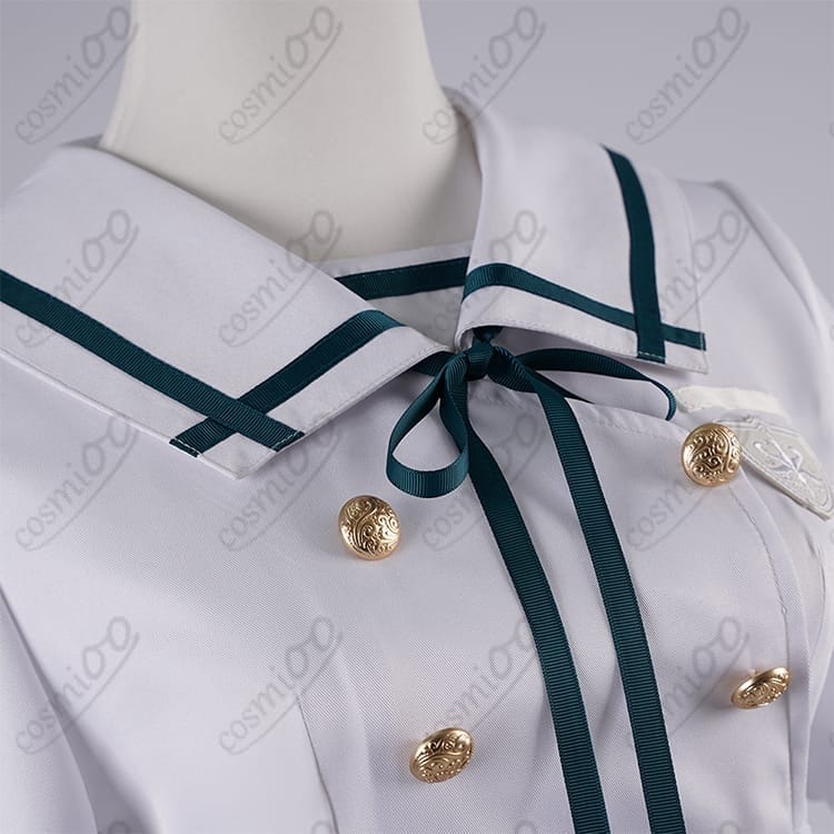 バンドリ 月ノ森女子 夏制服 若葉睦 コスプレ衣装 高再現・清楚デザイン - 4枚目の画像