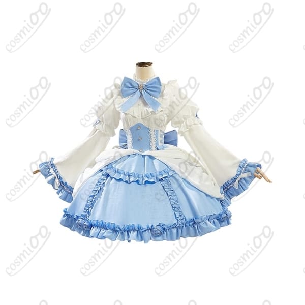 リゼロ レム ゴシックドレス コスプレ衣装 高品質・フルセット 優雅で可憐