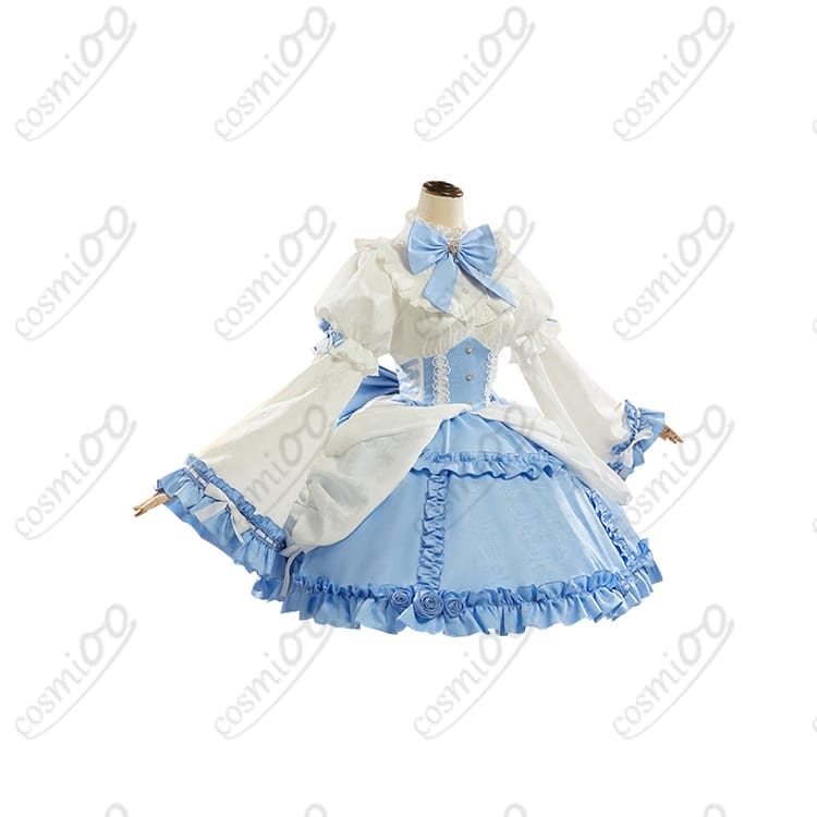 リゼロ レム ゴシックドレス コスプレ衣装 高品質・フルセット 優雅で可憐 - 2枚目の画像