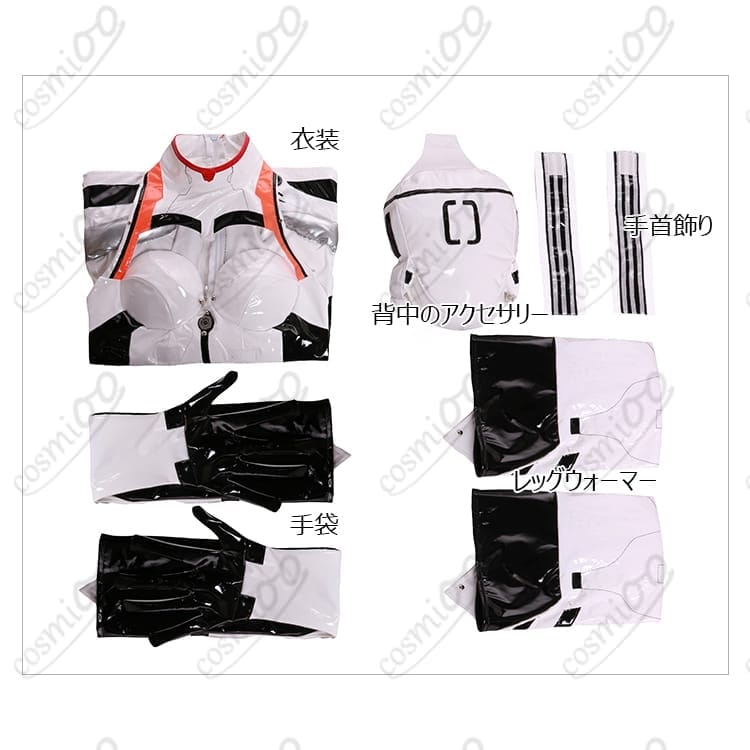 綾波レイ コスプレ衣装｜プラグスーツ＆制服 高品質フルセット - 6枚目の画像
