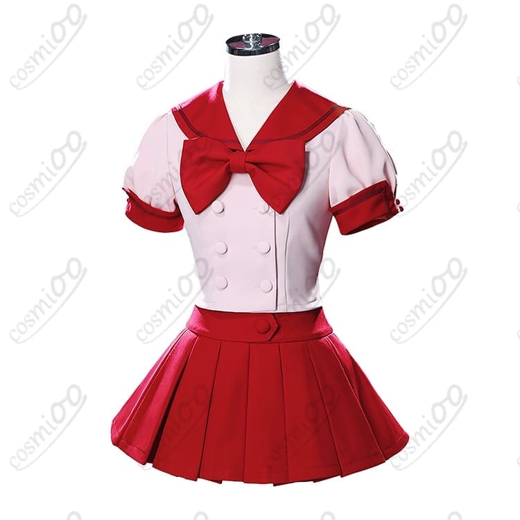 ぴちぴちピッチ るちあ・波音 コスプレ衣装 高再現 可憐なセーラー服セット - 2枚目の画像