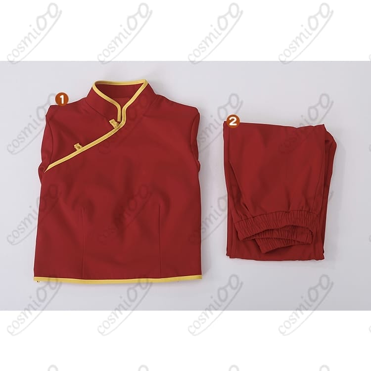 銀魂『神楽』チャイナ服コスプレ衣装 高再現 フルセット かわいさと強さを両立 - 6枚目の画像