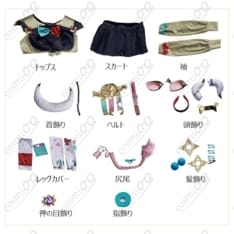 原神 ヴァレサ コスプレ衣装｜非公式設定・通常服（デフォルト）・高品質・送料無料 - 5枚目の画像（サムネイル）