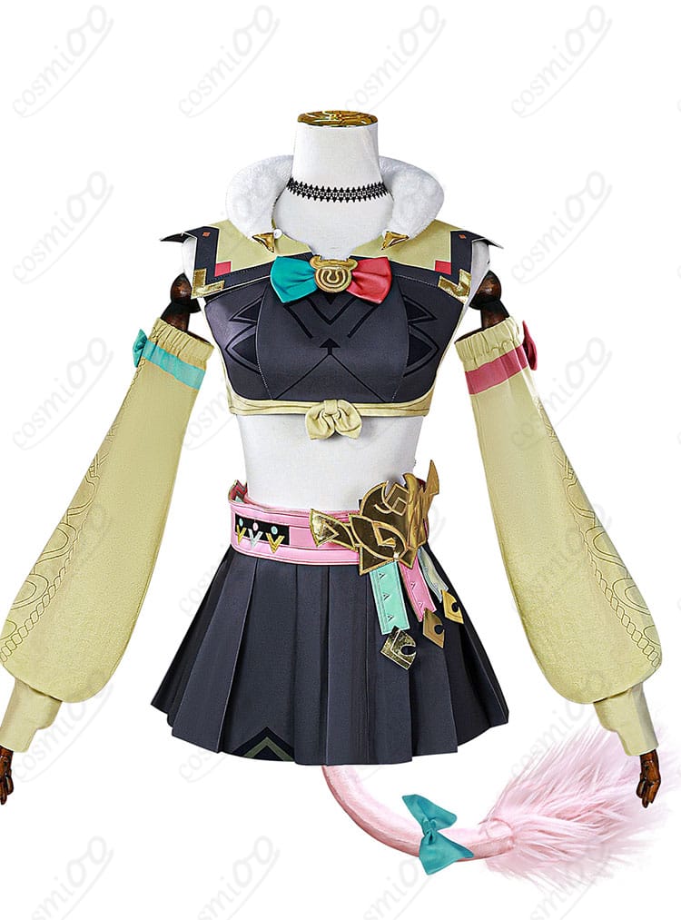原神 ヴァレサ コスプレ衣装 正面フルショット　高品質シルエット｜コスプレ通販