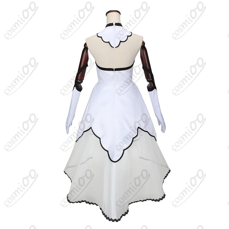 月姫 アルクェイド コスプレ衣装 白ニット×濃紺スカート 高再現フルセット - 3枚目の画像