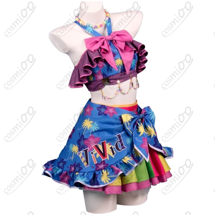 アイカツオンパレード 神崎美月 コスプレ衣装｜月と宝石を纏うエレガント舞台ドレス - 2枚目の画像