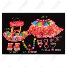 アイカツオンパレード！夏樹みくるコスプレ衣装｜ＷＭ風ステージ衣装・フルセット - 4枚目の画像（サムネイル）