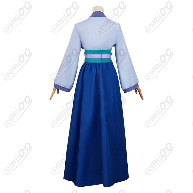 薬屋のひとりごと 猫猫 コスプレ衣装 緑系×髪飾り 高再現・動きやすい - 4枚目の画像