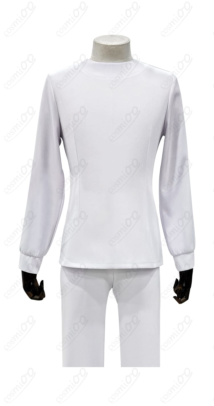 HUNTER×HUNTER クラピカ コスプレ衣装の内搭服の正面詳細。クラピカの衣装の細かなディテールに注目！