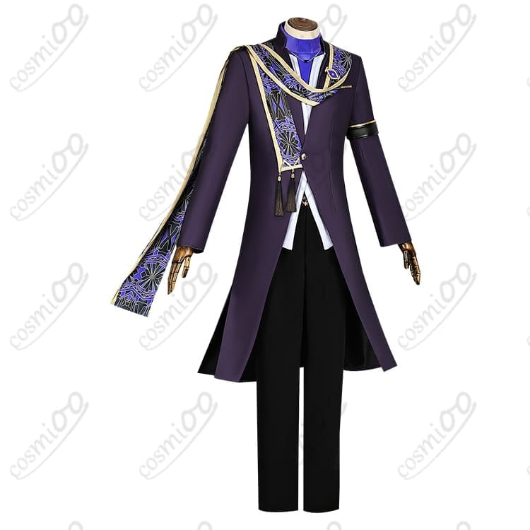 原神『セノ』コスプレ衣装 璀夜華宴 黒×金×深紫の礼装 高再現で動きやすい - 2枚目の画像