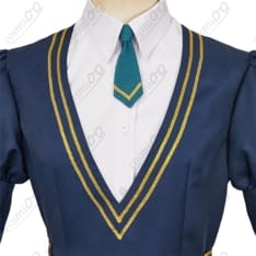 ウィッチウォッチ「宮尾音夢」コスプレ衣装 清楚で可憐な学生制服フルセット - 5枚目の画像（サムネイル）