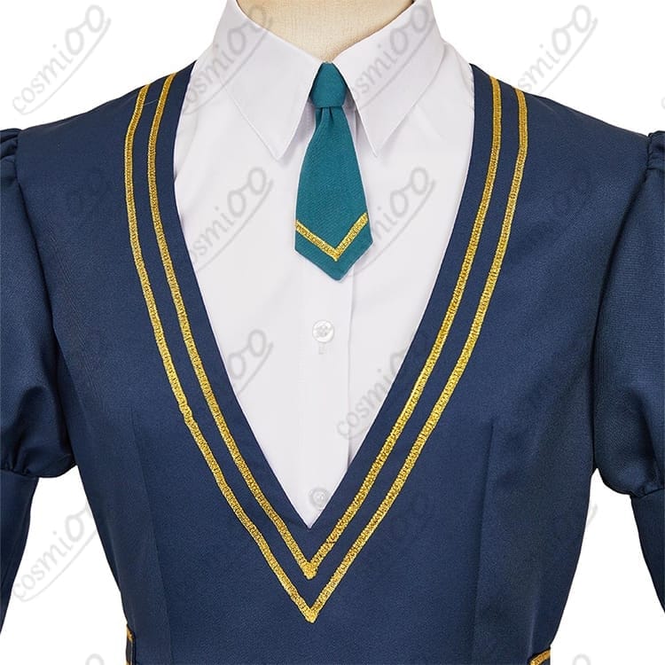 ウィッチウォッチ「宮尾音夢」コスプレ衣装 清楚で可憐な学生制服フルセット - 5枚目の画像