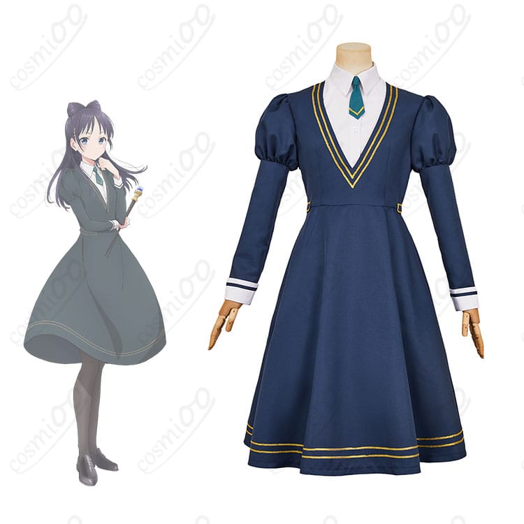 商品服装とキャラクター宮尾音夢（ネム）の融合イメージ - ウィッチウォッチ コスプレ衣装