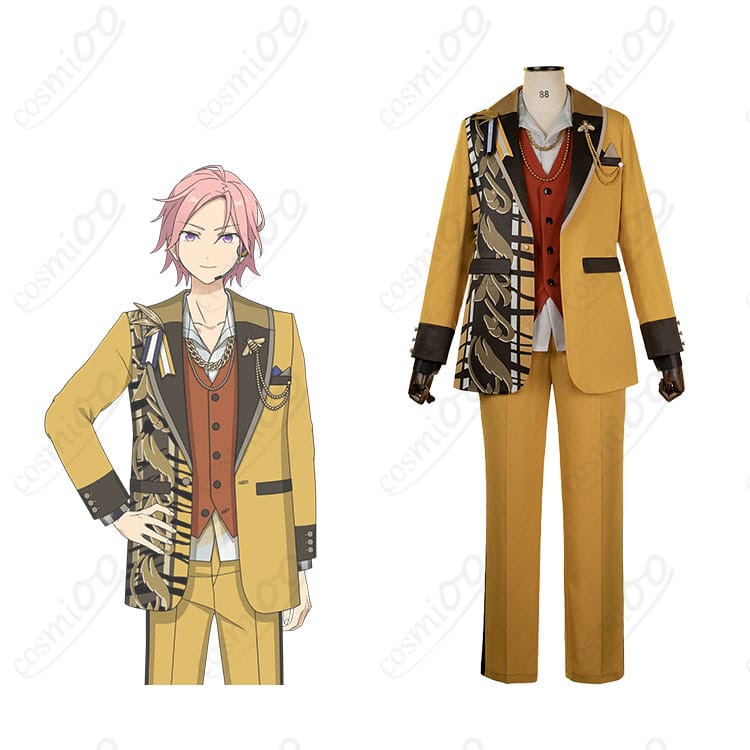 商品服装とキャラクターのコスプレ衣装の組み合わせ。あんさんぶるスターズ！桜河こはくのサドンデス衣装詳細。