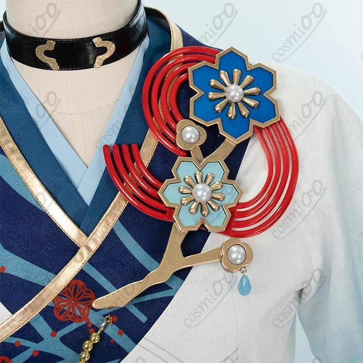 あんスタ『礼瀬マヨイ』梅花雪花 コスプレ衣装｜儚げ和風を高再現・高品質 - 4枚目の画像