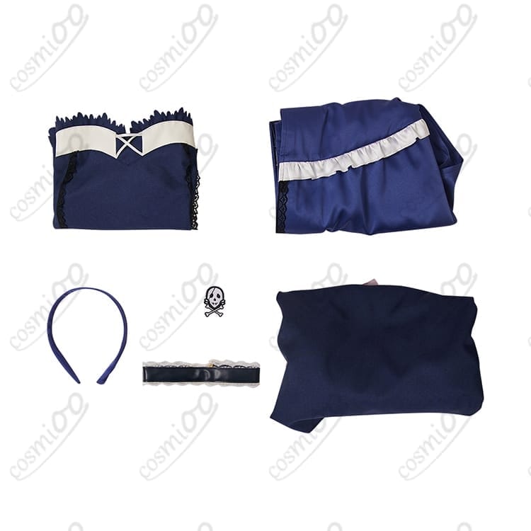 Summer Pockets 久島鴎 コスプレ衣装 高忠実度の夏セーラー服 - 6枚目の画像