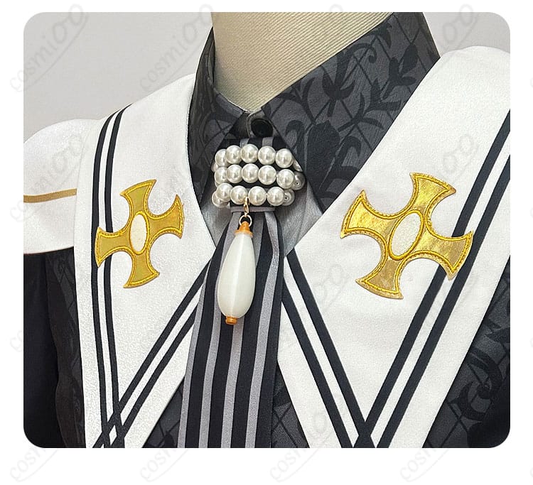 コスプレ衣装 衿の装飾ディテール あんさんぶるスターズ！！ 朱桜司・真白友也・仙石忍