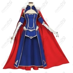 FGO セイバー コスプレ衣装 青ドレス＋銀甲冑 ハイレプリカ - 1枚目の画像（サムネイル）