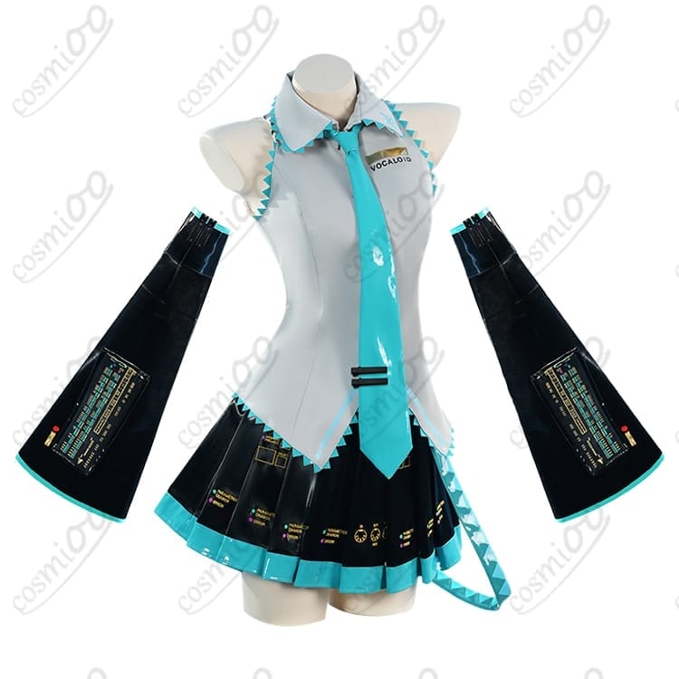 初音ミクV2コスプレ衣装｜KEI箱絵準拠・高品質フルセット・通気快適 - 2枚目の画像