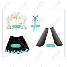 初音ミク NT版 コスプレ衣装｜高再現・軽量で動きやすいフルセット - 6枚目の画像（サムネイル）