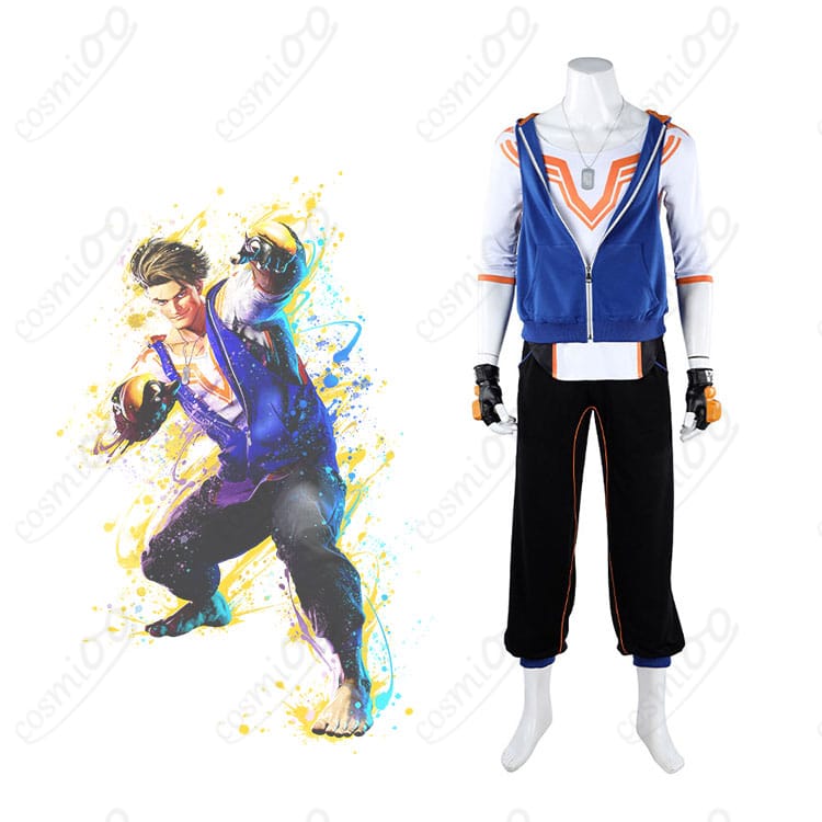 ストリートファイター6 ルーク コスプレ衣装とキャラクターの組み合わせイメージ。