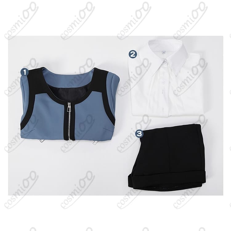 東京喰種『霧嶋董香/トーカ』コスプレ 高品質 フルセット 兎面風デザイン - 6枚目の画像
