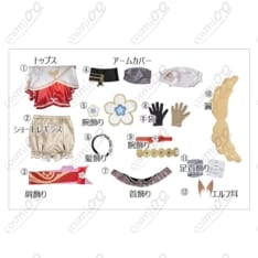 崩壊：スターレイル トリビー コスプレ衣装 高品質・初期衣装相当（推定） - 4枚目の画像（サムネイル）