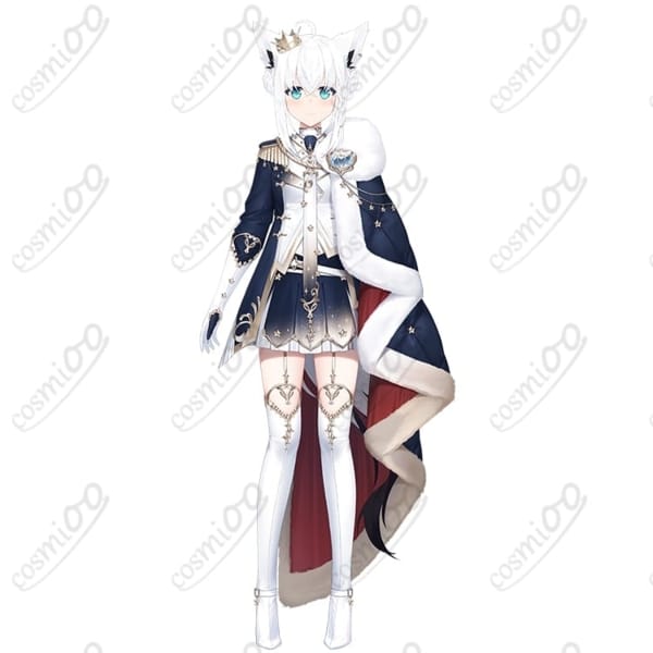 ホロライブ 白上フブキ『KING衣装』コスプレ 高再現・選べるセット・快適設計