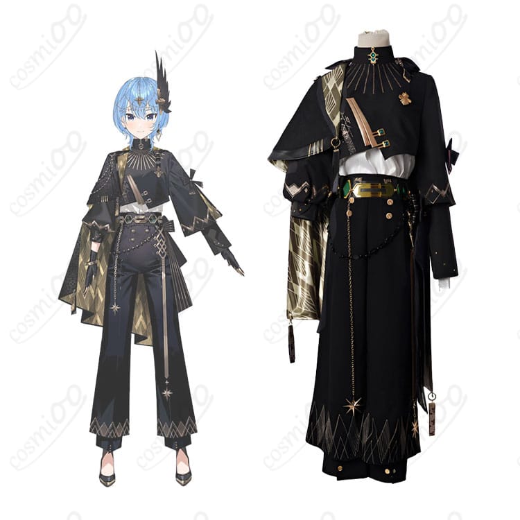 商品服装とキャラクターの融合イメージ - 星街すいせいの高再現度コスプレ衣装