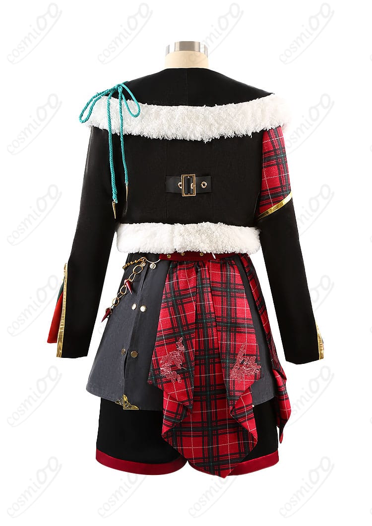 あんさんぶるスターズ！！ コスプレ衣装 背面図。服装の後ろ姿や装飾の詳細が見えます。バックスタイルの美しさが際立ちます。