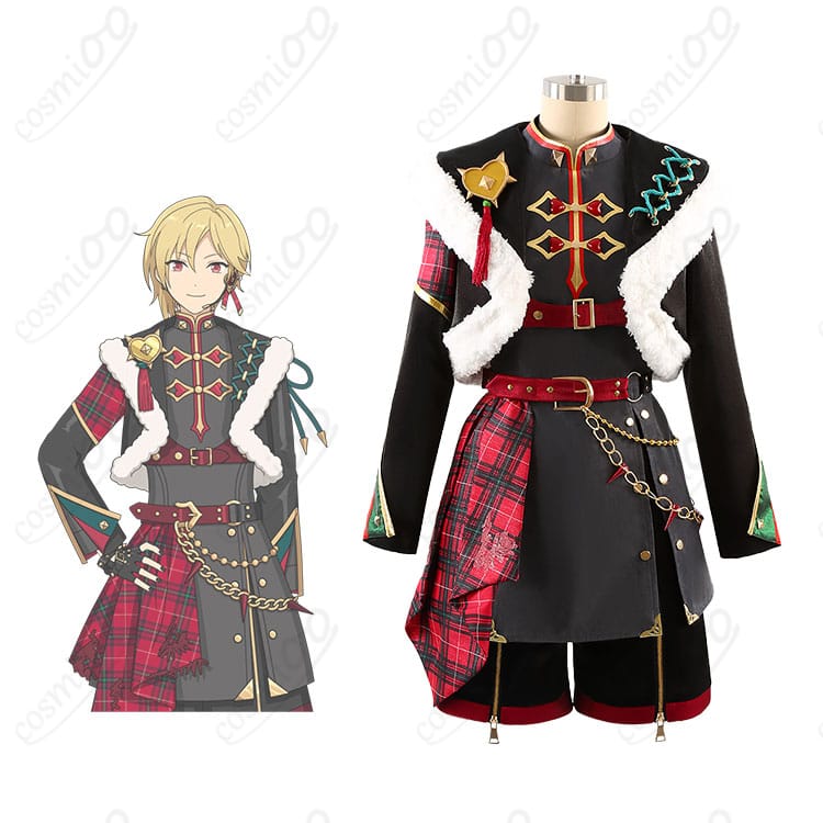 あんさんぶるスターズ！！ コスプレ衣装 仁兎なずな・天満光・真白友也・紫之創 キャラクター衣装の全体図。コスプレイベントや撮影に最適。