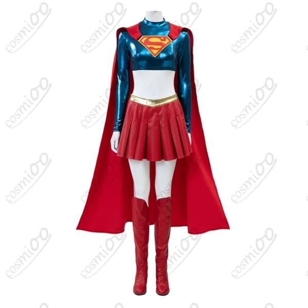 スーパーガール『カーラ・ゾー＝エル』コスプレ衣装 マント付・高品質・選べるサイズ