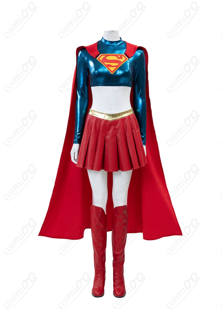 スーパーガール コスプレ衣装 正面全体画像｜カーラ・ゾー＝エルのスタイルを忠実に再現した人気コスチューム